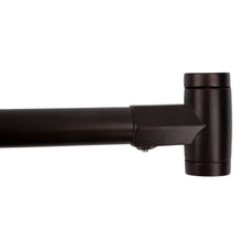 Carregar imagem no visualizador da galeria, 36 in. to 61 in. Curved Shower Rod (Oil-Rubbed Bronze Finish)