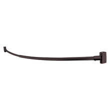 Carregar imagem no visualizador da galeria, 36 in. to 61 in. Curved Shower Rod (Oil-Rubbed Bronze Finish)