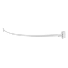 Carregar imagem no visualizador da galeria, 36 in. to 61 in. Curved Shower Rod (White Finish)