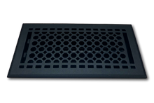 Cargar imagen en el visor de la galería, Cast Iron Honeycomb Vent Covers - Black