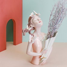 Load image into Gallery viewer, Beautiful Girl Flower Vase