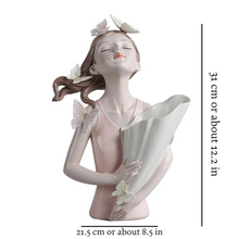 Load image into Gallery viewer, Beautiful Girl Flower Vase