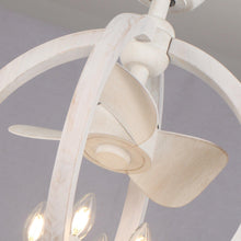 Carregar imagem no visualizador da galeria, 18" Cairns DC Motor Modern Downrod Mount Reversible Ceiling Fan with Lighting and Remote Control