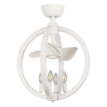 Carregar imagem no visualizador da galeria, 18" Cairns DC Motor Modern Downrod Mount Reversible Ceiling Fan with Lighting and Remote Control