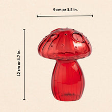 Carregar imagem no visualizador da galeria, Vibrant Mushroom Glass Vases