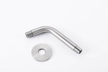 Cargar imagen en el visor de la galería, 12-Inch Brushed Nickel Flush Mount Shower Faucet Set: 4-Way Thermostatic Control, 64-Color LED Lights, Bluetooth Music, Body Sprayers, and Regular Head