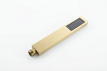 Load image into Gallery viewer, Luxurious Brushed Gold Or Matte black Wall-Mounted Thermostatic Rain Exposed Shower Set with Tub Spout