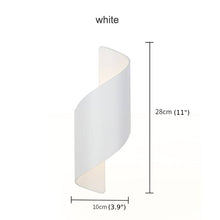 Load image into Gallery viewer, Creative White/Black Outdoor Aluminum Waterproof Wall Lamp For Courtyard