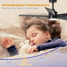 Carregar imagem no visualizador da galeria, 48" DC Motor 5 Blades Modern Downrod Mount Ceiling Fan