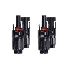 Carregar imagem no visualizador da galeria, 2 Pairs Male/Female Solar Connectors