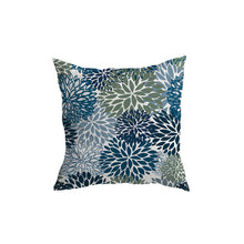 Load image into Gallery viewer, Blooms Blue Cushion Covers