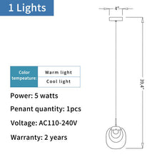 Carregar imagem no visualizador da galeria, Vernazza | Creative Staircase Crystal Chandelier