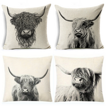 Carregar imagem no visualizador da galeria, Scottish Yak Cushion Covers