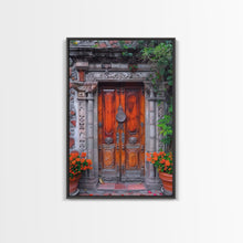 Load image into Gallery viewer, Change345 Colorful Indian Architecture Canvas Print, Traditional Art if India, Photography Print, Indian Wall Art, Living Room Decor