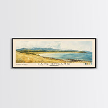 Load image into Gallery viewer, Cape Engano, Philippines Watercolor Beach Print, Vacation Gift, Philippines Wall Art, Beach Painting, Beach Decor, Beach Painting