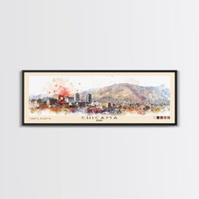 Load image into Gallery viewer, Chicama, Peru Watercolor Beach Print, Vacation Gift, Peru Wall Art, Beach Painting, Beach Decor, Beach Painting