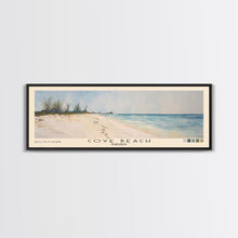 Load image into Gallery viewer, Cove Beach, Bahamas Watercolor Beach Print, Vacation Gift, Bahamas Wall Art, Beach Painting, Beach Decor, Beach Painting