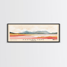 Load image into Gallery viewer, Eastern Cape, Coffee Bay Watercolor Print, Vacation Gift, Coffee Bay Wall Art, Beach Painting, Beach Decor, Large Wall Art, Wood Frame Art