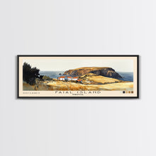 Carregar imagem no visualizador da galeria, Faial Island, Portugal Watercolor Beach Print, Vacation Gift, Portugal Wall Art, Framed Canvas Print, Framed Beach Painting