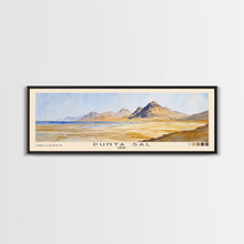 Load image into Gallery viewer, Punta Sal, Peru Watercolor Beach Print, Vacation Gift, Peru Wall Art, Beach Painting, Beach Decor, Beach Painting