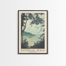 Load image into Gallery viewer, Dominical Beach, Costa Rica Watercolor Beach Print, Vacation Gift, Costa Rica Wall Art, Beach Painting, Beach Decor, Beach Painting