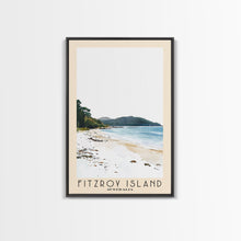 Load image into Gallery viewer, Fitzroy Island, Australia Watercolor Beach Print, Vacation Gift, Australia Wall Art, Beach Painting, Beach Decor, Beach Painting