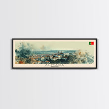 Carregar imagem no visualizador da galeria, Alicante Spain Travel Art, City Art, Framed Canvas Print or Metal Wall Art, Europe Travel Poster, Panoramic Wall Art, Extra Wide Wall Art