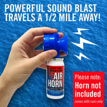 Carregar imagem no visualizador da galeria, 2 Pack Air Horn Refills for 1.4 Ounce Horn