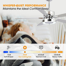 Carregar imagem no visualizador da galeria, 52" Vendome Industrial DC Motor Downrod Mount Reversible Ceiling Fan with Lighting and Remote Control