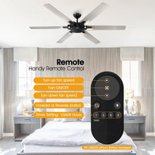 Carregar imagem no visualizador da galeria, 70" Madhya Industrial Ceiling Fan with Remote Control