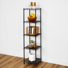 Load image into Gallery viewer, 14" x 14" x 60" 5-Tier Wire Rack