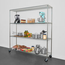 Carregar imagem no visualizador da galeria, 18" x 72" x 72" 4-Tier Wire Rack