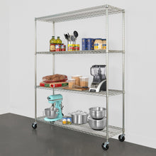 Carregar imagem no visualizador da galeria, 18" x 60" x 72" 4-Tier Wire Rack