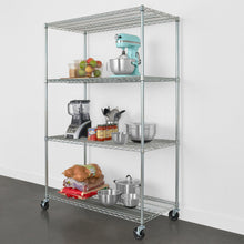 Carregar imagem no visualizador da galeria, 24" x 48" x 72" 4-Tier Wire Rack