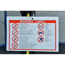 Load image into Gallery viewer, 10FT Recreational Trampoline with Enclosure for Kids Adults, ASTM Approved, Outdoor Trampoline with Wind Stakes and Ladder for Kids Apex Series, 10 FOOT Trampoline