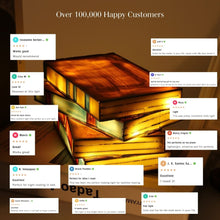 Carregar imagem no visualizador da galeria, Stained Glass Books Lamp