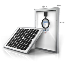 Carregar imagem no visualizador da galeria, 20 Watt 12 Volt Monocrystalline Solar Panel
