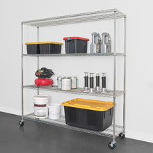 Carregar imagem no visualizador da galeria, 18" x 72" x 72" 4-Tier Wire Rack
