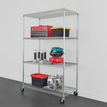 Carregar imagem no visualizador da galeria, 24" x 48" x 72" 4-Tier Wire Rack