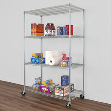 Carregar imagem no visualizador da galeria, 24" x 48" x 72" 4-Tier Wire Rack