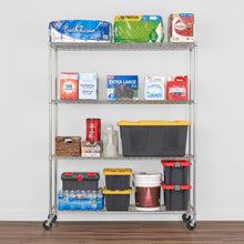 Carregar imagem no visualizador da galeria, 18" x 60" x 72" 4-Tier Wire Rack