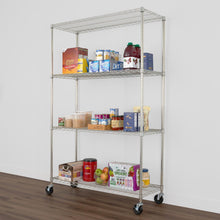 Carregar imagem no visualizador da galeria, 18" x 48" x 72" 4-Tier Wire Rack