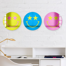 Carregar imagem no visualizador da galeria, Bundle |  Happy Face with Starry Eyes Multicolor 3-Piece Set