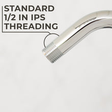 Carregar imagem no visualizador da galeria, 10.5 in. S-Shaped Stainless Steel Shower Head Extension Arm (Chrome Finish)