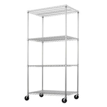 Carregar imagem no visualizador da galeria, 24" x 36" x 72" 4-Tier Wire Rack