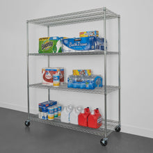 Carregar imagem no visualizador da galeria, 24" x 60" x 72" 4-Tier Wire Rack