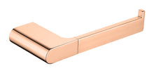 Carregar imagem no visualizador da galeria, Luxurious 4-Piece Brass Rose Gold Bathroom Hardware Set: Towel Bar, Towel Ring, Toilet Paper Holder, Robe Hook, and Tower Holder - Wall Mounted