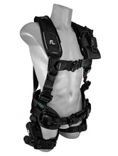 Carregar imagem no visualizador da galeria, Frontline 250CTB Elite Construction Harness Aluminum Hardware and Suspension Trauma Straps S