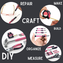 Carregar imagem no visualizador da galeria, 39 Piece General Tool Set Pink - DT9706P