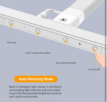 Load image into Gallery viewer, EppieBasic LED Desk Lamp, 24W Architect Clamp Task Table Lamp, Office Desk Lamp Super Bright Extra Wide Area Drafting Work Light,6 Color Modes and Ste